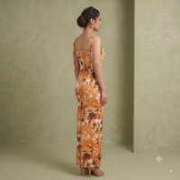 Vashtro Women Stunning Floral Bodycon Dress
