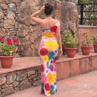 Vashtro Women Stunning Floral Dress